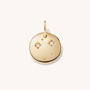 Mejuri Libra Charm Pendant Necklace